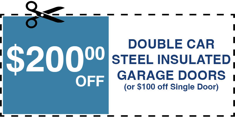 200 off garage door repair Smithtown
